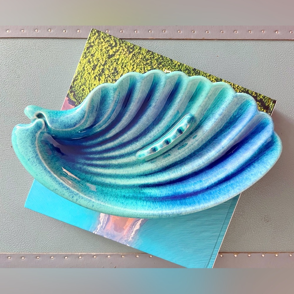 Vintage Seashell Ashtray